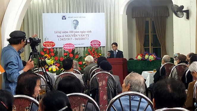 Lễ kỷ niệm 100 năm ngày sinh họa sĩ Nguyễn Văn Tỵ