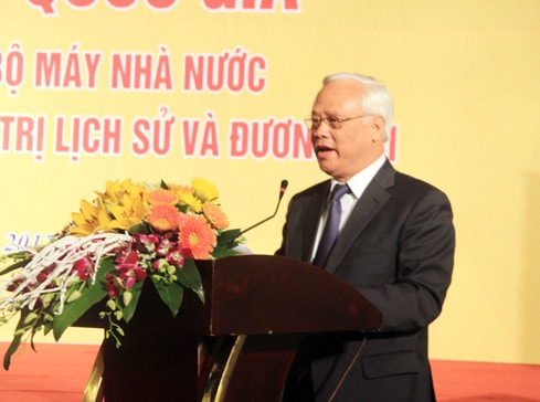 Phó Chủ tịch QH Uông Chu Lưu tại Hội thảo