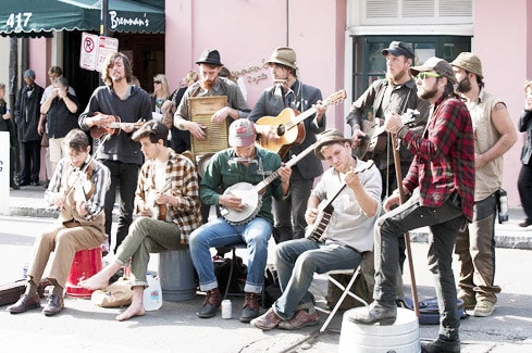 Giai điệu jazz chảy tràn trên các con phố
