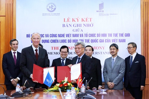 Lễ ký kết Bản ghi nhớ giữa WIPO và Bộ Khoa học và Công nghệ về việc xây dựng Chiến lược quốc gia về sở hữu trí tuệ của Việt Nam