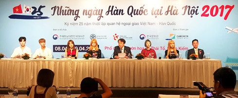 Tổng Giám đốc Tổng cục Du lịch Hàn Quốc Jung Chang Soo giới thiệu các hoạt động