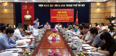 Đại biểu thảo luận tại Hội nghị Ảnh: Minh Quốc
