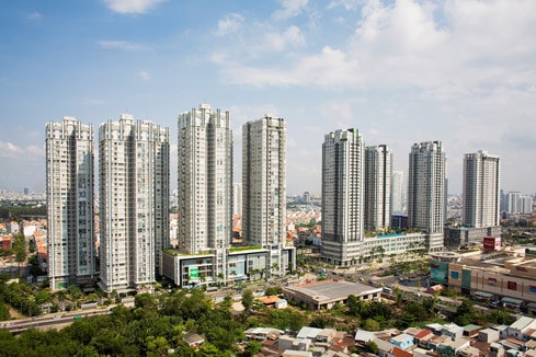 Một dự án do Tập đoàn Novaland phát triển - Ảnh: Mạnh Tuân