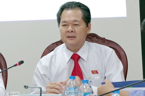 Ông Trương Minh Hoàng – Phó Chủ nhiệm UB Khoa học Công nghệ và Môi trường phát biểu tại Tọa đàm