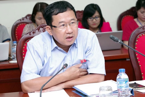 Ông Vũ Hải Hà, Phó Chủ nhiệm Uỷ ban Đối ngoại phát biểu tại Tọa đàm