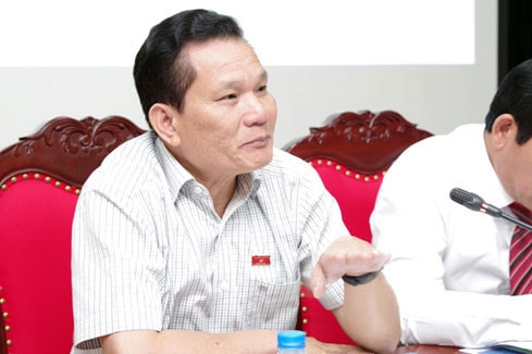 Ông Bùi Sỹ Lợi, Phó Chủ nhiệm Ủy ban Về các vấn đề xã hội phát biểu tại Tọa đàm