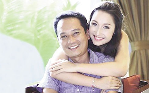 Nhạc sĩ Anh Quân và con gái Anna Trương