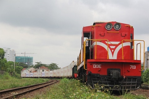 Đoàn tàu container lạnh
