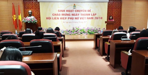 Toàn cảnh buổi sinh hoạt chuyên đề