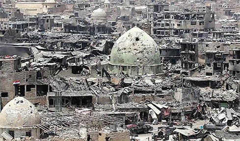 Thành phố Mosul, Iraq sau khi giải phóng khỏi IS