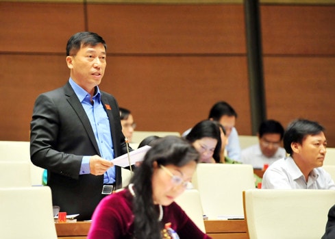 ĐBQH Nguyễn Tuấn Anh (Bình Phước) Ảnh: Quang Khánh