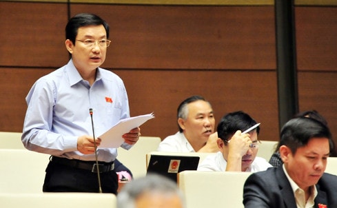ĐBQH Phạm Trọng Nhân (Bình Dương) Ảnh: Quang Khánh