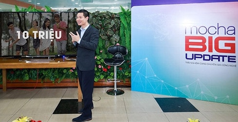 Giám đốc công ty chủ quản Mocha Võ Thanh Hải công bố Mocha cán mốc 10 triệu người dùng