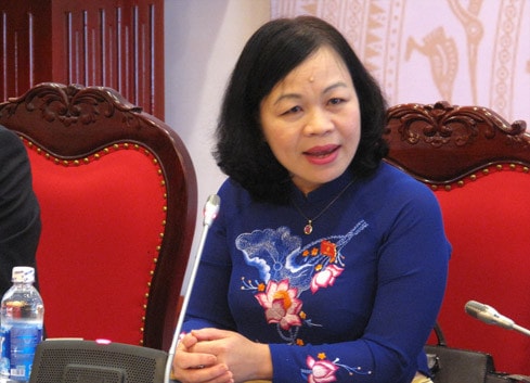 Bà Nguyễn Thị Mai Hoa, Ủy viên Thường trực Ủy ban Văn hóa, Giáo dục, Thanh niên, Thiếu niên và Nhi đồng của Quốc hội