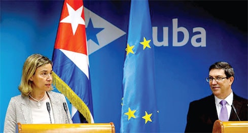 Cao ủy Đối ngoại EU thăm Cuba ảnh 1