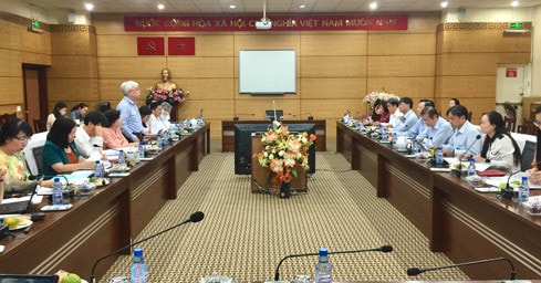 Đoàn Khảo sát Ủy ban Văn hóa, Giáo dục, TN, TN và NĐ làm việc tại TP Hồ Chí Minh