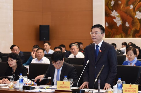 Bộ trưởng Bộ Tư pháp Lê Thành Long Ảnh: Lâm Hiển