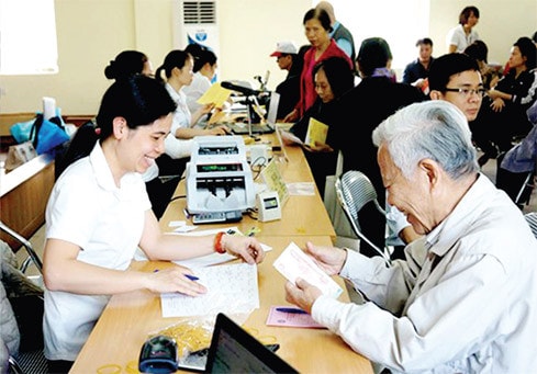 BHXH chi trả lương hưu qua bưu điện