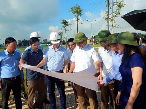 Đoàn giám sát Thường trực HĐND tỉnh Giám sát tại Yên Dũng