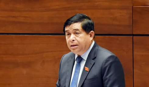 Bộ trưởng Bộ Kế hoạch và Đầu tư Nguyễn Chí Dũng Ảnh: Lâm Hiển