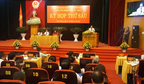 Toàn cảnh Kỳ họp Ảnh: Huyền Loan