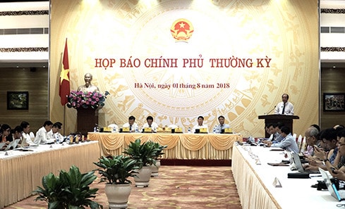 Toàn cảnh buổi họp báo Ảnh: Phương Thủy