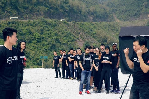 Casting phim 578 của đạo diễn Lương Đình Dũng. Bộ phim được kêu gọi vốn đầu tư từ cộng đồng