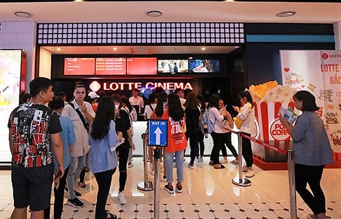 Vincom đã trang bị hệ thống rạp chiếu film hiện đại của CGV và Lotte Cinema tại Vincom Plaza Lạng Sơn và Bắc Ninh
