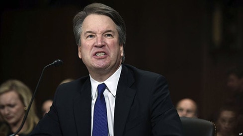 Ông Kavanaugh thể hiện sự quyết liệt trong phiên điều trần tại Thượng viện hôm 27.9
