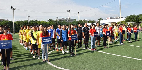 Các đội bóng tham dự Giải Bóng đá các cơ quan Trung ương mở rộng Cup Báo Đại biểu Nhân dân năm 2018