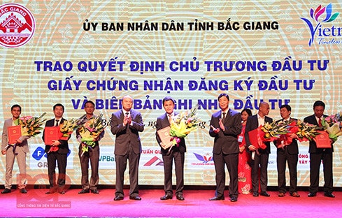 Bắc Giang cam kết tạo mọi điều kiện thuận lợi cho các doanh nghiệp đầu tư vào lĩnh vực du lịch Ảnh: Bách Hợp