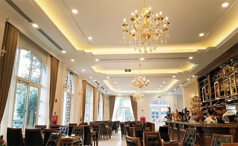 Mỗi góc trong Nhà hàng 37 Hùng Vương đều toát lên vẻ sang trọng, quyến rũ