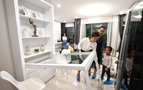 Mở cửa nhà mẫu, VinCity bán hết 3.500 căn hộ ảnh 2
