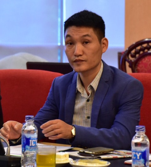 Ông Nguyễn Anh Tuấn, Đại diện Tổng cục Quản lý thị trường, Bộ Công thương. (Ảnh: Quang Khánh)