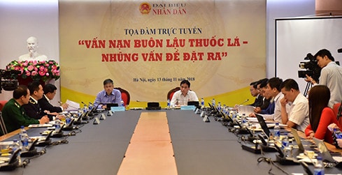 Quang cảnh Tọa đàm. (Ảnh: Quang Khánh)