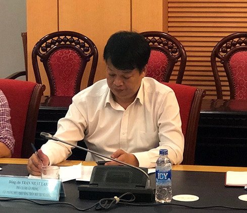 Ông Trần Nhật Lam, Phó Chánh văn phòng, Văn phòng Điều phối Nông thôn mới Trung ương Ảnh: Xuân Sơn