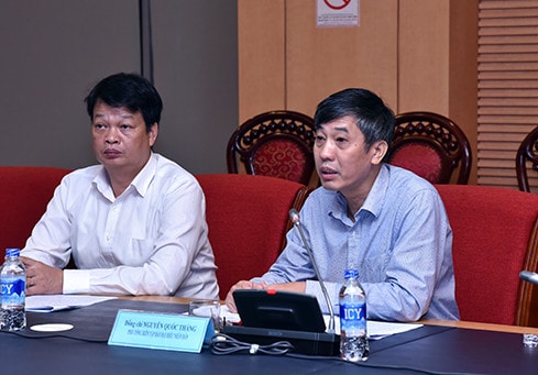 Phó TBT Báo Đại biểu Nhân dân Nguyễn Quốc Thắng Ảnh: Lâm Hiển