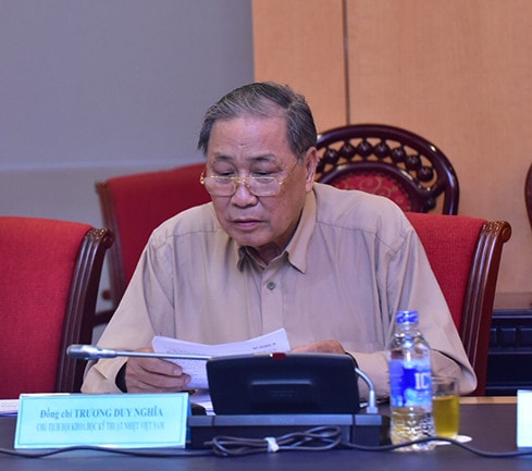 Ông Trương Duy Nghĩa, Chủ tịch Hội Khoa học kỹ thuật Nhiệt Việt Nam - Ảnh: Quang Khánh