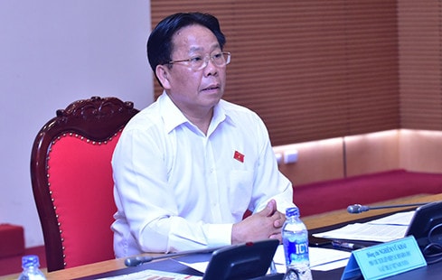 Ông Nghiêm Vũ Khải, ĐBQH, Phó Chủ tịch Liên hiệp các Hội khoa học và kỹ thuật Việt Nam (VUSTA) - Ảnh: Quang Khánh