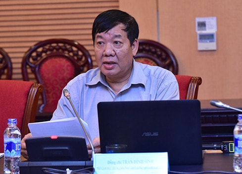 Ông Trần Đình Sính - Phó Giám đốc Trung tâm Phát triển Sáng tạo Xanh (GreenID) - Ảnh: Quang Khánh