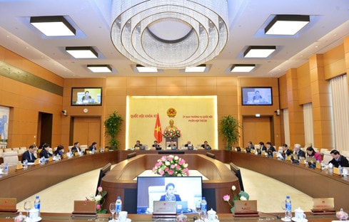 Toàn cảnh Phiên họp sáng 11.12 Ảnh: Quang Khánh