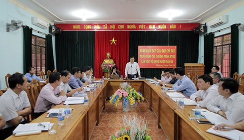 Toàn cảnh buổi làm việc