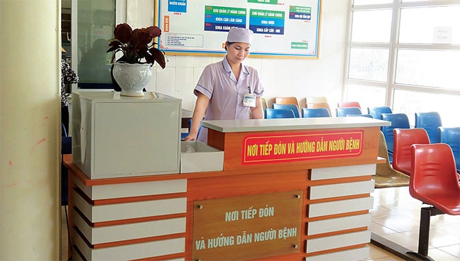 Nơi đón tiếp bệnh nhân ban đầu