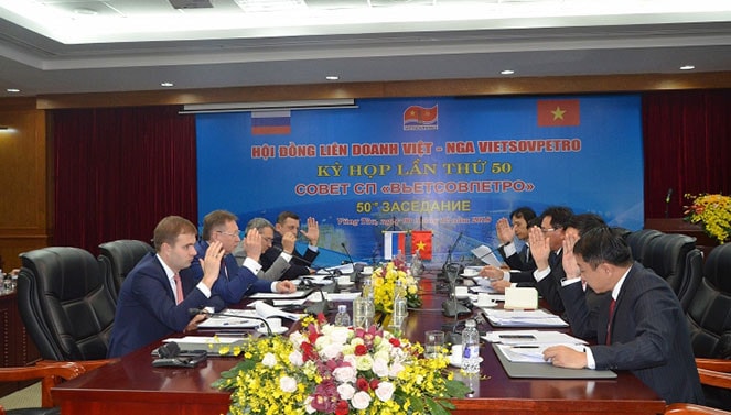 Phiên họp thứ 50 - Hội đồng Liên doanh Việt - Nga Vietsovpetro