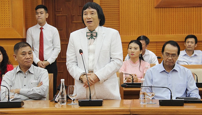 Nghệ sĩ Ưu tú Minh Vương: “Sự quan tâm của Đảng, Nhà nước sẽ giúp nghệ sĩ phát huy sức sáng tạo“