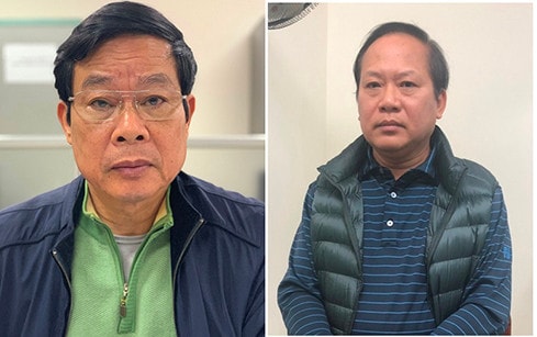 Cơ quan Cảnh sát điều tra Bộ Công an đã khởi tố, bắt tạm giam hai bị can Nguyễn Bắc Son, Trương Minh Tuấn Ảnh: Chinhphu.vn
