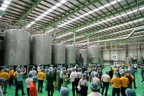 Tân Hiệp Phát là doanh nghiệp duy nhất tại Việt Nam sở hữu 10 dây chuyền khép kín vô trùng Aseptic của tập đoàn GEA
