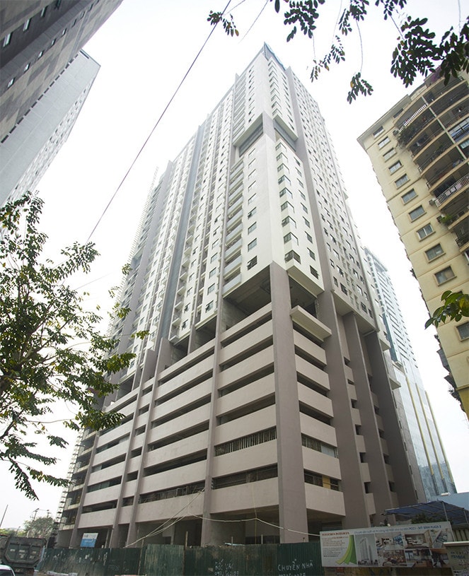 Những căn hộ đầu tiên của FLC Green Apartment sắp được bàn giao