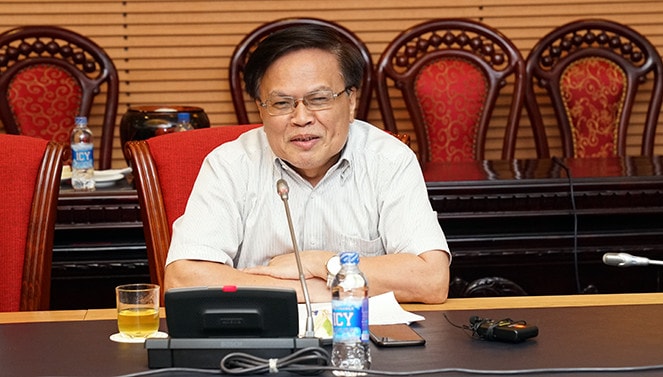 Ông Nguyễn Đình Cung, Viện trưởng Viện Nghiên cứu quản lý kinh tế Trung ương
