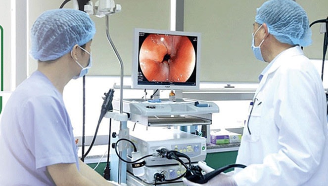 Khám bệnh tại Bệnh viện Hữu nghị Lạc Việt, Vĩnh Phúc Nguồn: ITN